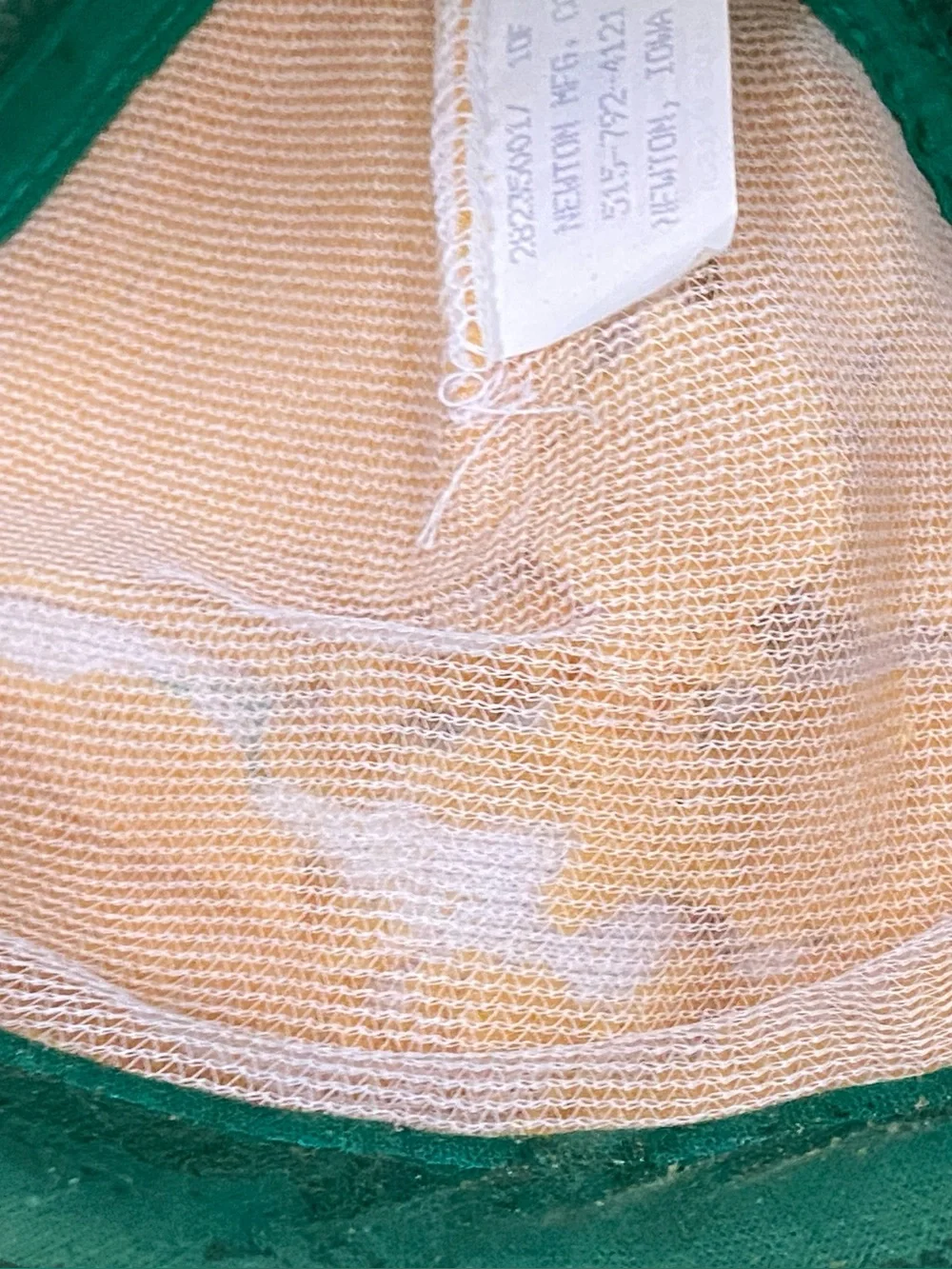 80s Quality Construction SnapBack Trucker Hat, Foam Deteriorated, W Virginia